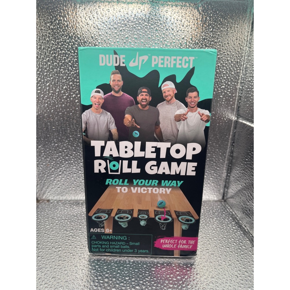 Dude Perfect Tabletop Roll Game For Kids Fun Family‎ Party Activity